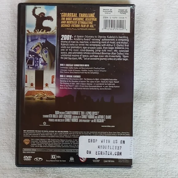 2001: A Space Odyssey Two-Disc Special Edition - Picture 2 of 2